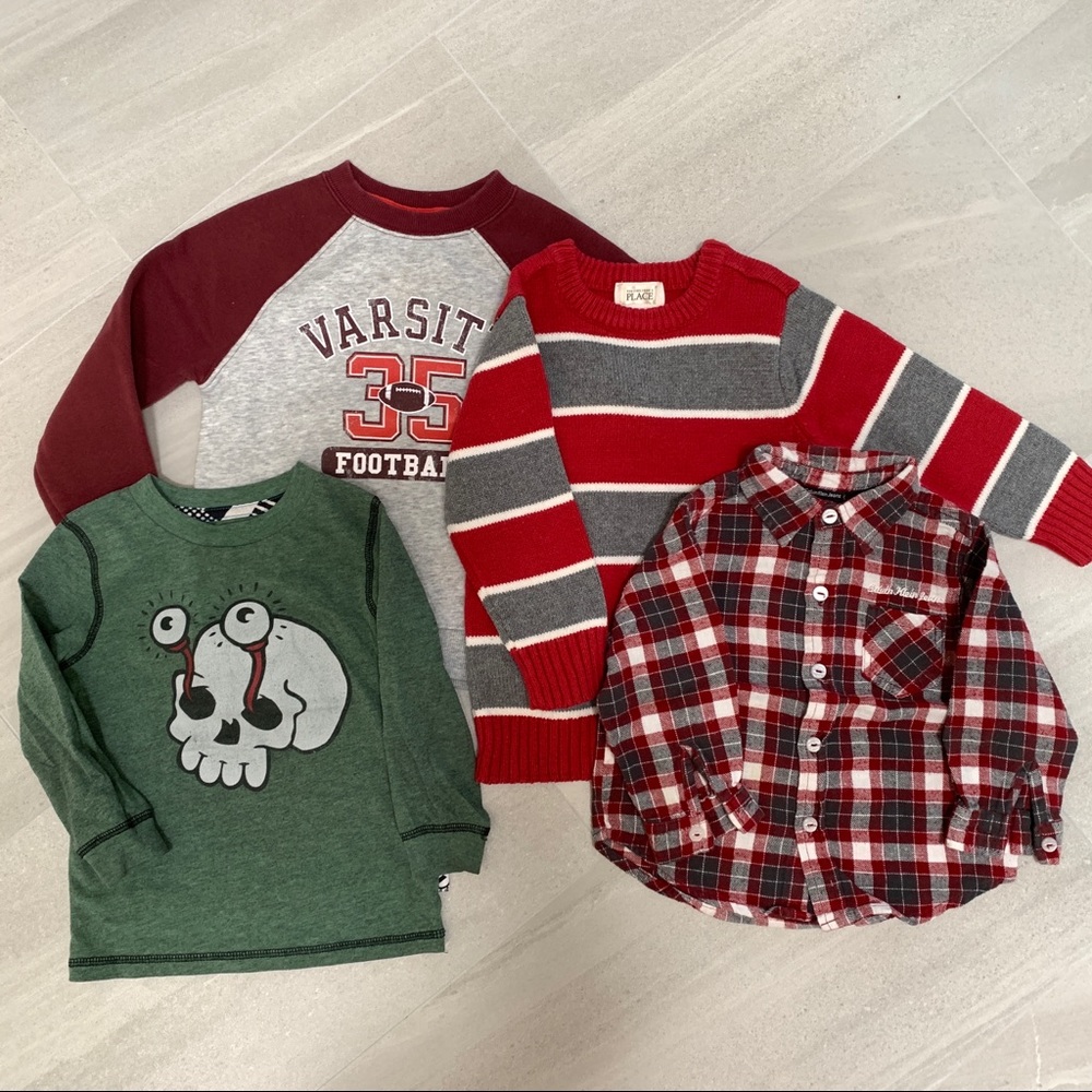 Boys tops (tee,sweatshirt,sweater,shirt